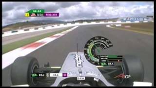 A1GP 2009  Brazil lap at Portimao [upl. by Airamana]