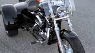 2012 SPORTSTER XL1200C LEHMAN RAIDER TRIKE CONVERSION HARLEYDAVIDSON FLORIDA [upl. by Quita817]