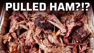 The BEST Easter Meal  Smoked and Pulled Ham [upl. by Illoh]