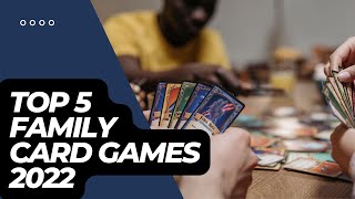 Top 5 Family Card Games 2023 [upl. by Oliana591]