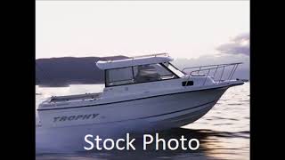 2007 Trophy 2359 WA Hardtop Power boat for sale in Plympton MA 45000 [upl. by Ynattib82]