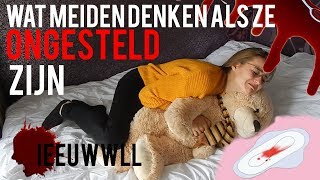 Wat meiden denken als ze ONGESTELD zijn │Hallo Ilse ♥ [upl. by Noyart]