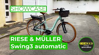 Riese amp Müller Swing3 automatic eBike ConRad 2021 Showcase  Performance Line Enviolo Automatiq [upl. by Herc]