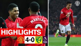 Reds net win over Norwich  United 40 Norwich City  Highlights  Premier League [upl. by Assirol]