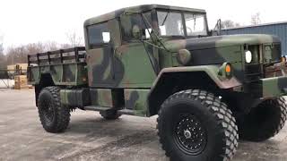 SOLD M35A2 DEUCE amp HALF 4 DOOR 4X4 MILITARY TRUCK [upl. by Hisbe]