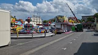 Aufbau Rundgang Sommer Send Münster vom 17072024 ein Tag vorm Start [upl. by Nena]