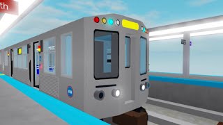 CTA’s 5000 Series Yellow Line From DempsterSkokie To Howard Roblox [upl. by Eentroc]