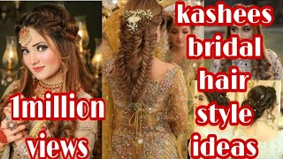 kashees bridal hair style Dua ayat creation [upl. by Eniamaj]