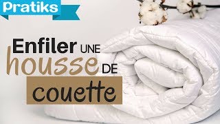 Super méthode pour enfiler sa housse de couette facilement [upl. by Nylzaj967]