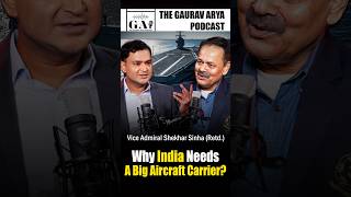 Only Aircraft Carrier Can Vice Admiral Shekhar Sinha On Why India Needs A Big Aircraft Carrier [upl. by Dichy390]