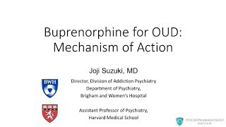 Buprenorphine for Opioid Use Disorder [upl. by Conrad]