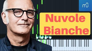 Nuvole Bianche  piano tutorial Ludovico Einaudi [upl. by Elleuqar]