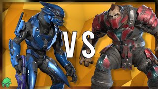 Halo Infinite AI Battle Elites vs Brutes [upl. by Sauncho353]