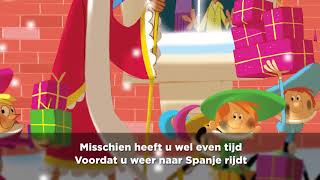 Het Sinterklaas Meezingboek  Sinterklaasje Kom Maar Binnen gezongen door Maan [upl. by Wallace]