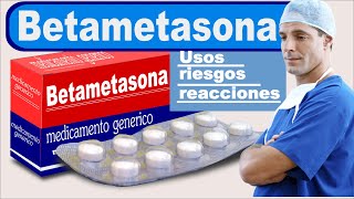 BETAMETASONA para que sirve alergias eczema [upl. by Alf]