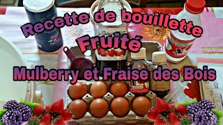 Pêche à la carpe  Recette de bouillette maison fruité Mulberry et Fraise des bois [upl. by Llenyl470]