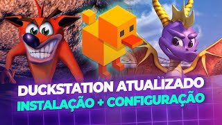 Duckstation Tutorial Atualizado 2024  Instalação  Configuração do Emulador de PS1 [upl. by Basile106]