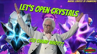 MCOC Crystal Opening 1x 7 Star CEO Crystal and More on Digital Shiny Prized Episode 171 [upl. by Eatnuhs408]