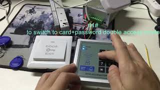 RFID Access Control with Power Supply Unit and Electromagnetic Lock [upl. by Anoirtac]