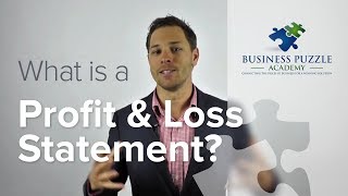 What is a Profit and Loss Statement [upl. by Hcab]