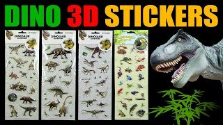 3D Dinosaurier amp Regenwald Adventure Bubble Stickers [upl. by Tierell]