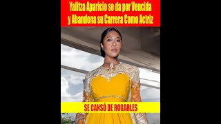 Yalitza Aparicio se da por Vencida y Abandona su Carrera Como Actriz [upl. by Akinak]