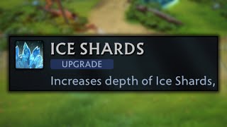 Increased depth of Ice Shards Dota 2 [upl. by Ressler]