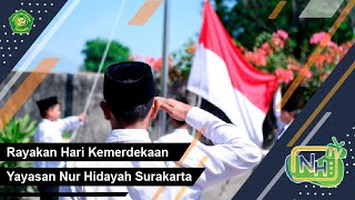 Rayakan Hari Kemerdekaan Yayasan Nur Hidayah Surakarta Singgung Palestina  Nur Hidayah TV [upl. by Fleur]