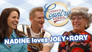 NADINE loves seeing JOEYRORY at LARRYS COUNTRY DINER [upl. by Reni]