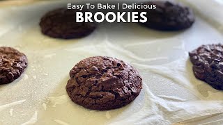 Eggless Chocolate Brookies LIVE Cooking By Chef Amrita Raichand  Best Chocolate Treats Recipe [upl. by Backer]