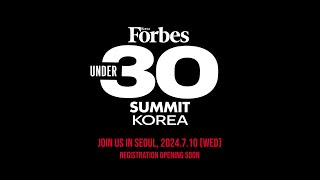 2024 Forbes Korea Under 30 Summit 프롤로그 [upl. by Savil]