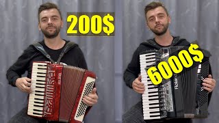 Can You Hear the Difference Between Cheap and Expensive Piano Accordions [upl. by Doykos]