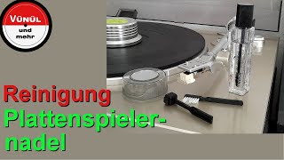 Schallplattenspieler Nadel reinigen [upl. by Meelak]