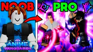 I played Anime Vanguards and went NOOB to PRO [upl. by Ielak488]