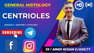 Centrioles  Cytology quotThe cellquot  General Histology فرقة اولى [upl. by Lowson]