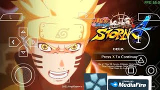 NARUTO ÚLTIMATE NINJA IMPACT PPSSPP MOD STORM4 DLC SKINS 3D 2024 [upl. by Anecuza]