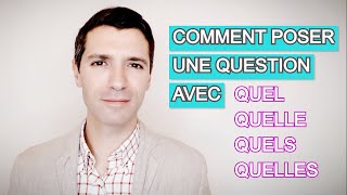 Français A2 B1  Ladjectif interrogatif QUEL version longue [upl. by Nikolai456]