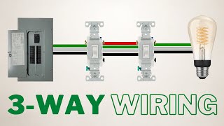 How to Wire a 3Way Switch  WirebyWire Diagrams for 3 Common Scenarios [upl. by Reave]