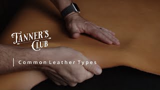 Common Leather Types amp Grades  Leather Tips amp Hints  Leather 101 [upl. by Luwana]