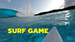 virtual surfing ps5 gameplay  banzai pipeline surf game 2024 [upl. by Lsiel]