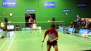 Peter Gade vs Christin Tsai [upl. by Moriarty12]