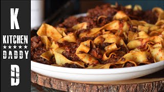 Beef Shin Ragu amp Pappardelle  Kitchen Daddy [upl. by Kumar]