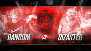 Rap Skillz  Rap Battle  Dizaster USA VS Random Montenegro [upl. by Tucky]