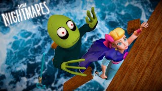 Little Nightmares The Depths DLC but ruined by mods [upl. by Ahsinrev]