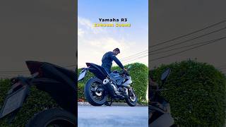 Yamaha R3 Exhaust Sound 🔥  BikeWale shorts yamahar3 [upl. by Nnylakcaj]