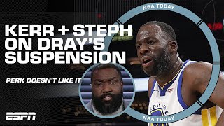 Perk responds to Steph amp Kerr’s comments ‘Draymond is NOT the VICTIM’ 😬  NBA Today [upl. by Namharludba]