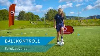 Torshov Sport Fotballskole  Ballkontroll  Sambaøvelsen [upl. by Assehc489]