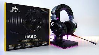 Headset Corsair HS60 71 Surround Review PTBR [upl. by Otrebcire547]