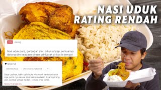 GUE NYOBAIN NASI UDUK DENGAN RATING RENDAH SEPARAH ITU KAH  Sad Food eps 2 [upl. by Inoj421]