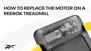 How to Replace the Motor on a Reebok Treadmill [upl. by Eehsar]